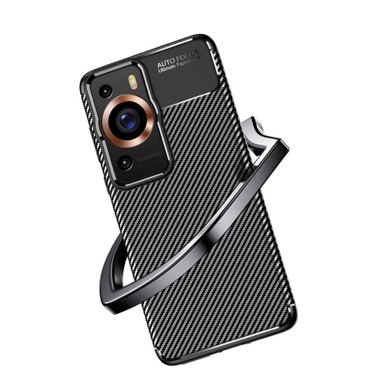Huawei P60 Pro Kılıf Zore Negro Silikon Kapak - Siyah