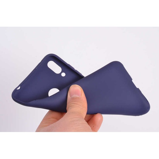 Huawei Y7 Prime 2019 Kılıf Ultra İnce Soft Silikon Kapak - Siyah