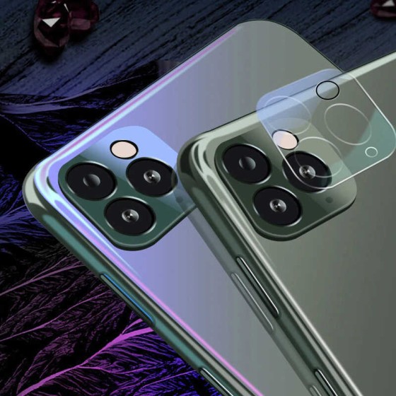 Apple iPhone 14 Pro Go Des Lens Shield Kamera Lens Koruyucu - Renksiz
