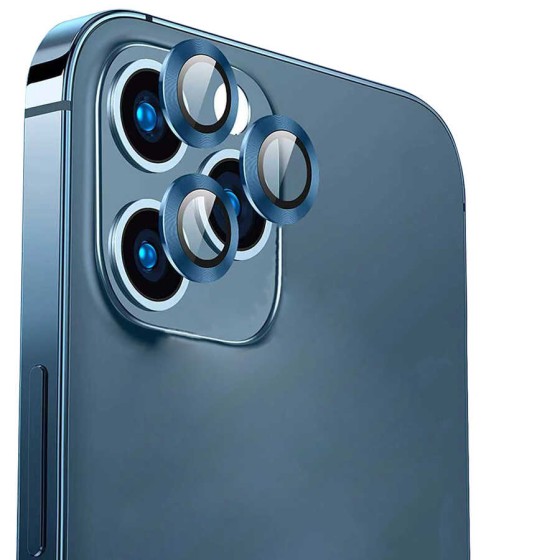 Apple iPhone 14 Pro Max Go Des Eagle Kamera Lens Koruyucu - Rose Gold